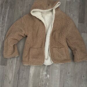 teddy bear sherpa jacket